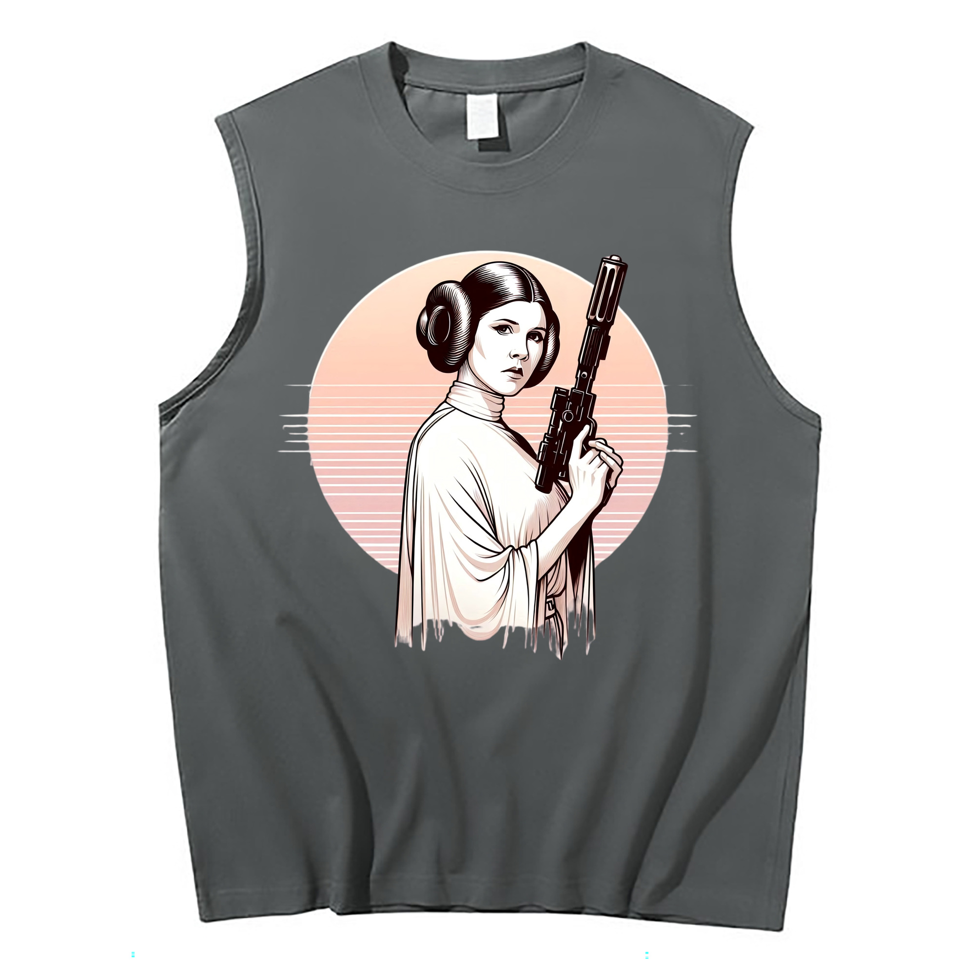 （画像用） スター・ウォーズ Star Wars コットン100％タンクトップ（フロントプリント）